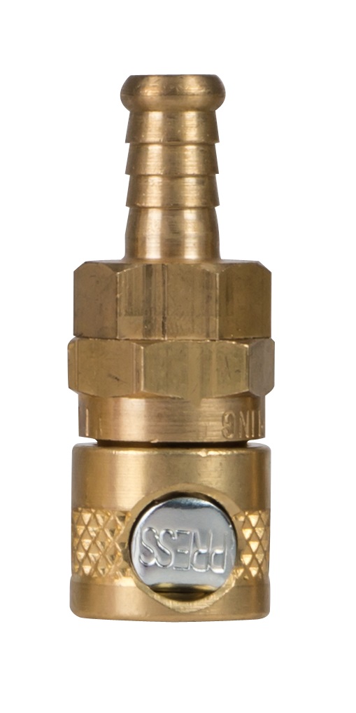 310T6 Push Button Coupler 3/8 Hose BrassAnest Iwata